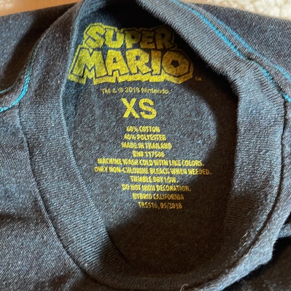 Super Mario soft Tee. K103 - Picture 8 of 10
